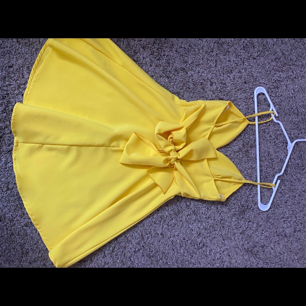 Yellow Sun Dress
